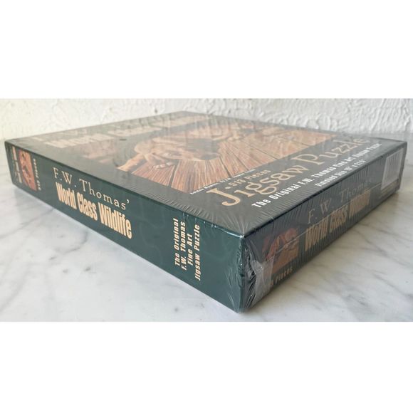 Golden Retriever Duck Hunting Decoy FW Thomas Jigsaw Puzzle 513 Pieces NEW - Picture 2 of 4